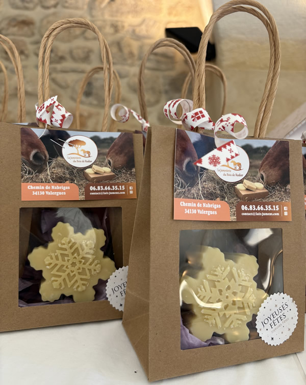 Savon au lait de jument Isis (flocons) – Image 2